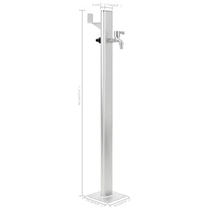 Fontanella a Colonna da Giardino in Allumino 95 cm cod mxl 45259