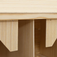 Casetta Cova per Galline 3 Scomparti 72x33x54 cm Legno di Pino 170653