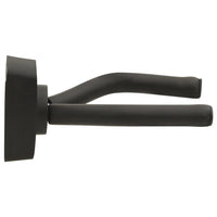 Supporti da Parete per Chitarre 6 pz in Acciaio Nero 70091