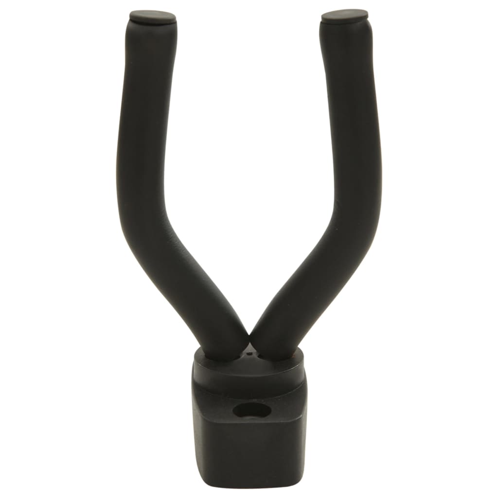 Supporti da Parete per Chitarre 6 pz in Acciaio Nero 70091