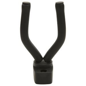 Supporti da Parete per Chitarre 6 pz in Acciaio Nero 70091