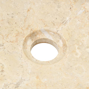 Lavandino 40x12 cm in Marmo Crema 142767