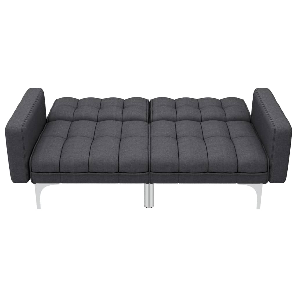 Divano Letto Grigio Scuro in Tessuto cod mxl 9985