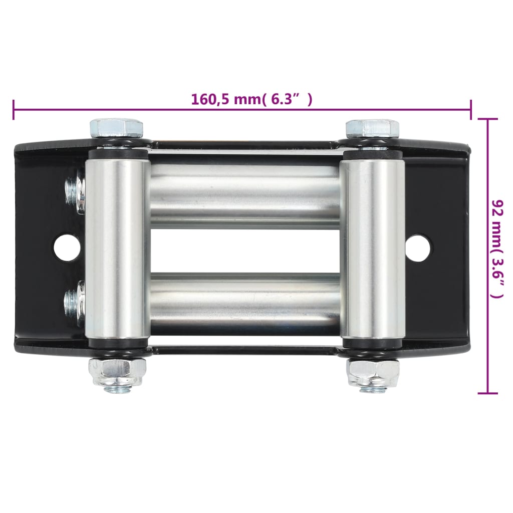 Passacavo a 4 Vie in Acciaio 3500-4500 lbs cod mxl 77009