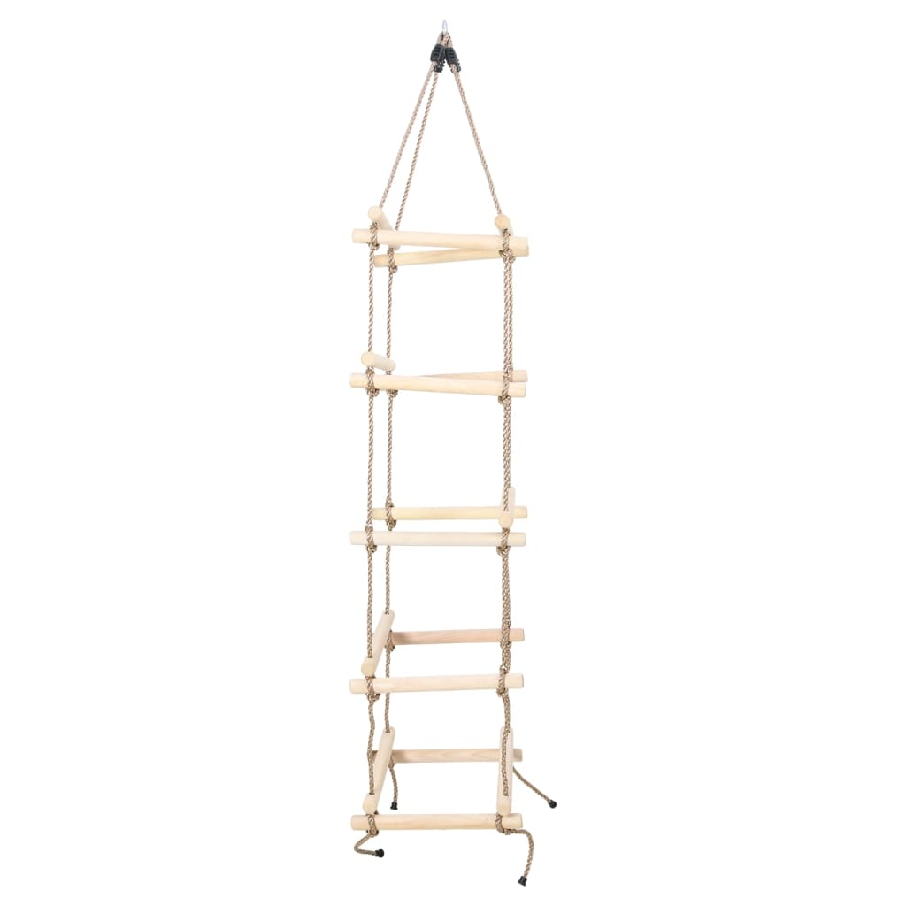 Scala di Corda per Bambini 200 cm in Legno  cod mxl 74273