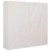 Armadio Bianco 173x40x170 cm in Tessuto cod mxl 75863