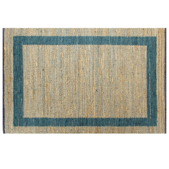 Tappeto Artigianale in Juta Blu 80x160 cm  cod mxl 66152