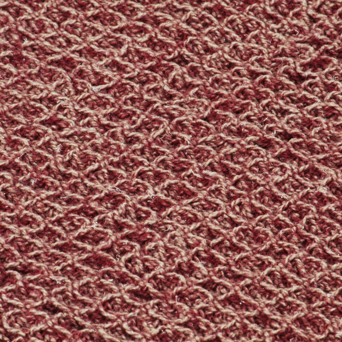 Copriletto in Cotone 125x150 cm Rosso Borgogna cod mxl 68450