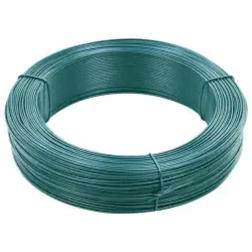 Filo per Recinzioni 250m 1,4/2mm Acciaio Verde Nerastro 144476