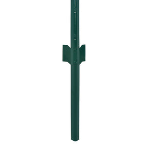 Rete per Recinzione con Pali in Acciaio 25x1,5 m Verde cod mxl 12320