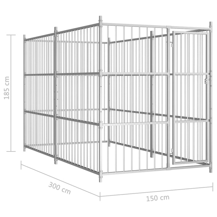 Canile da Esterno 300x150x185 cm 144620