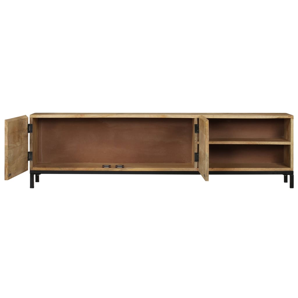 Mobile Porta TV 145x30x41 cm in Legno Massello di Mango  cod mxl 6212