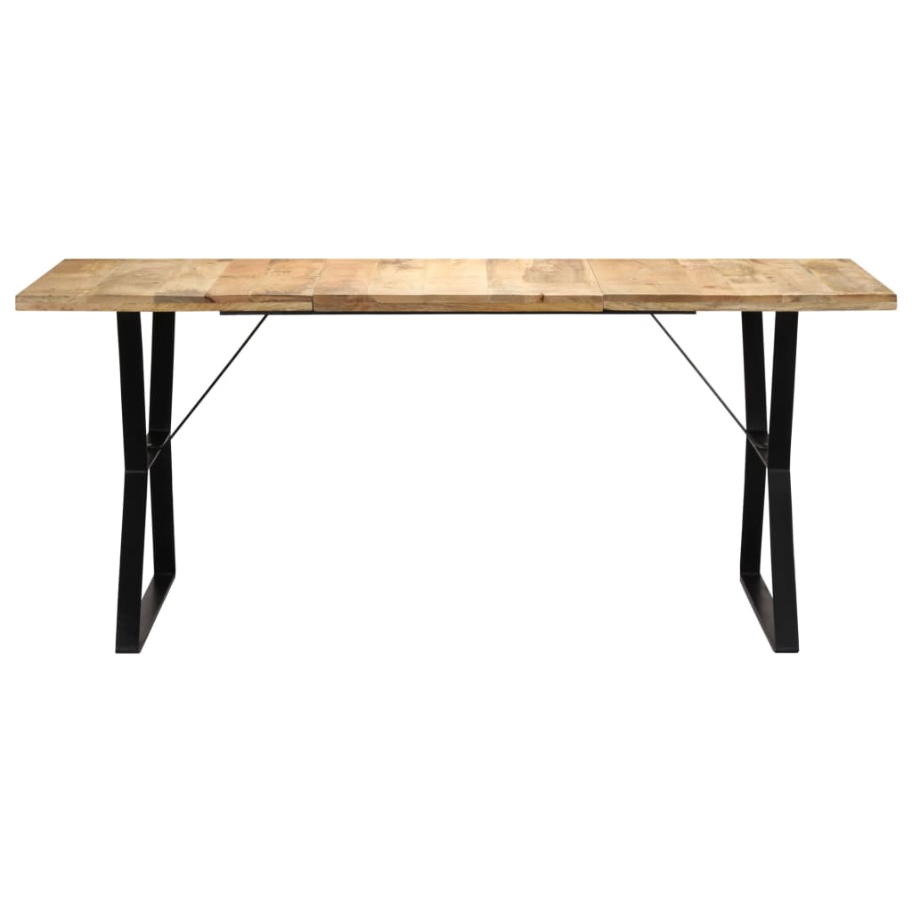 Tavolo da Pranzo 180x90x76 cm in Legno Massello di Mango  cod mxl 22595