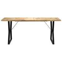 Tavolo da Pranzo 180x90x76 cm in Legno Massello di Mango 247945