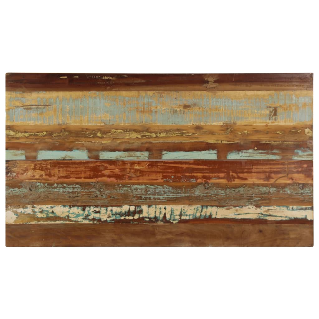 Tavolo da Pranzo 140x80x76 cm in Legno Massello di Recupero