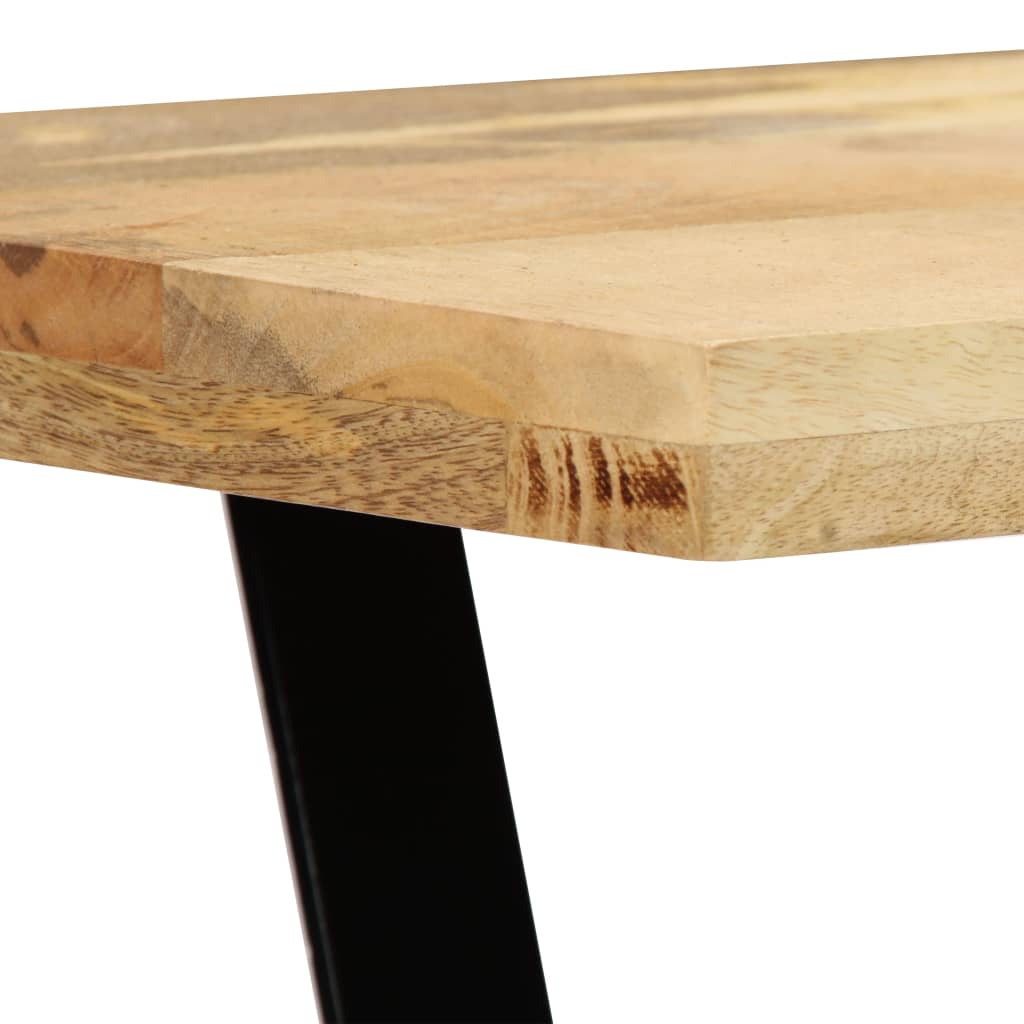 Panca 110 cm in Legno Massello di Mango