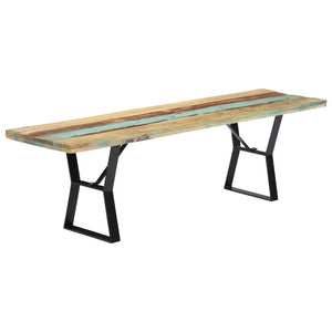 Panca 160 cm in Legno Massello di Recupero cod mxl 45076