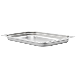 Contenitori Gastronorm 4 pz GN 1/1 40 mm in Acciaio Inox 50879