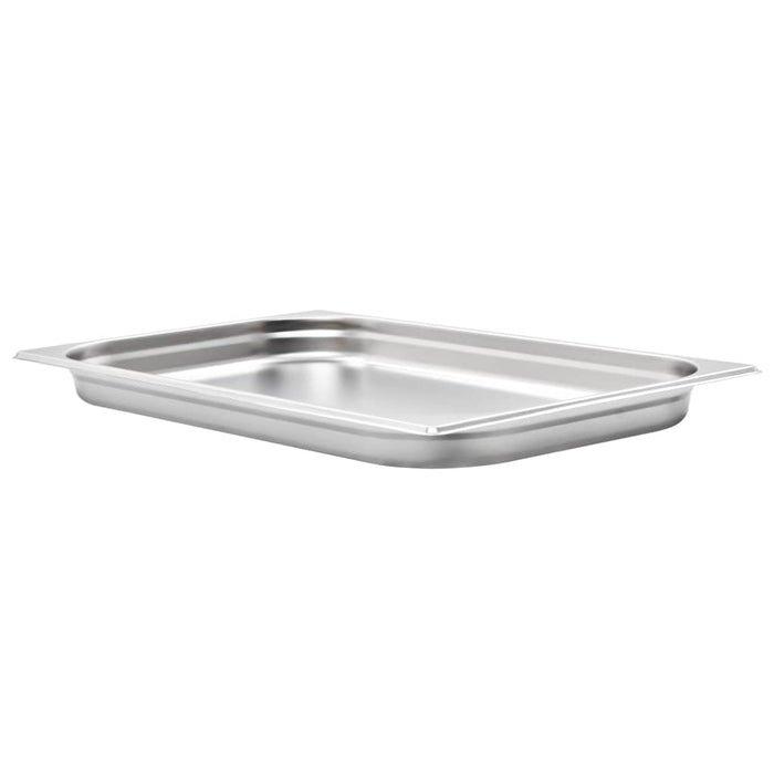 Contenitori Gastronorm 4 pz GN 1/1 40 mm in Acciaio Inox 50879