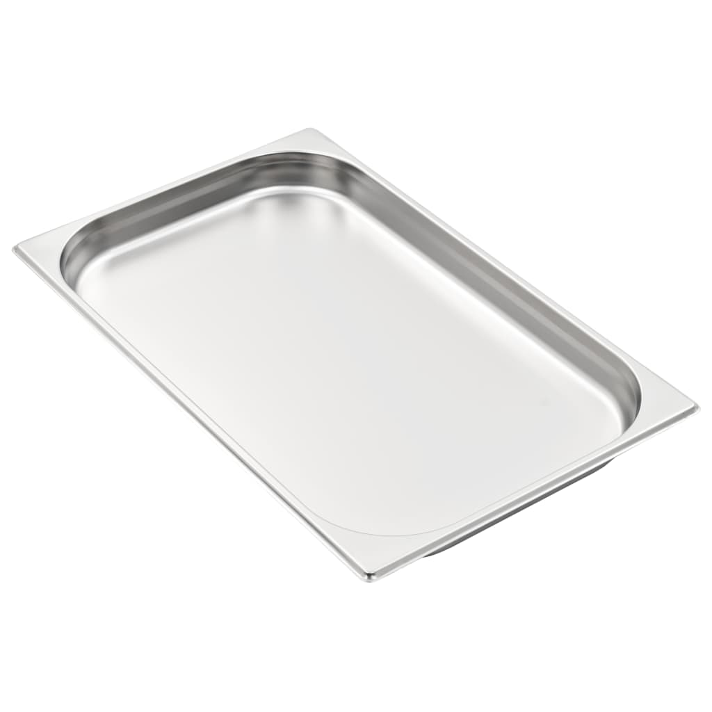 Contenitori Gastronorm 4 pz GN 1/1 40 mm in Acciaio Inox 50879