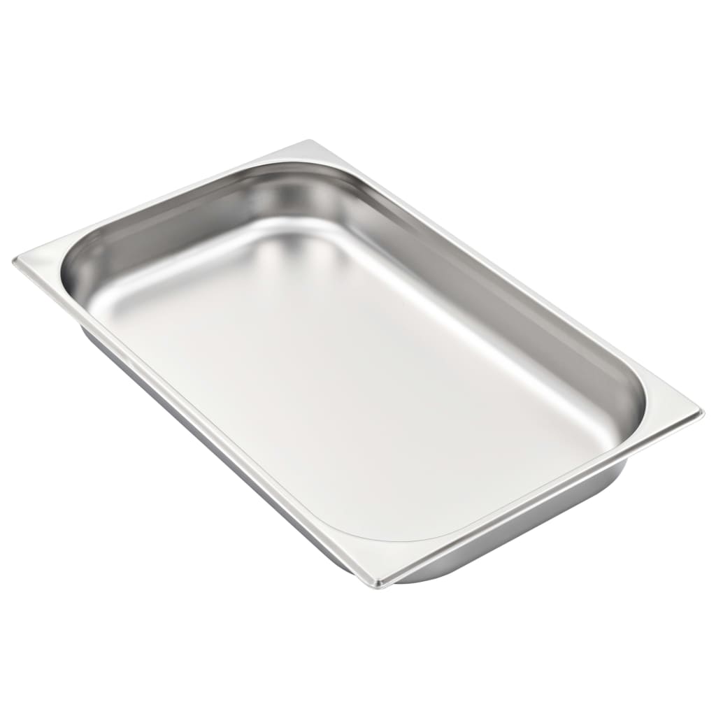 Contenitori Gastronorm 4 pz GN 1/1 65 mm in Acciaio Inox 50880