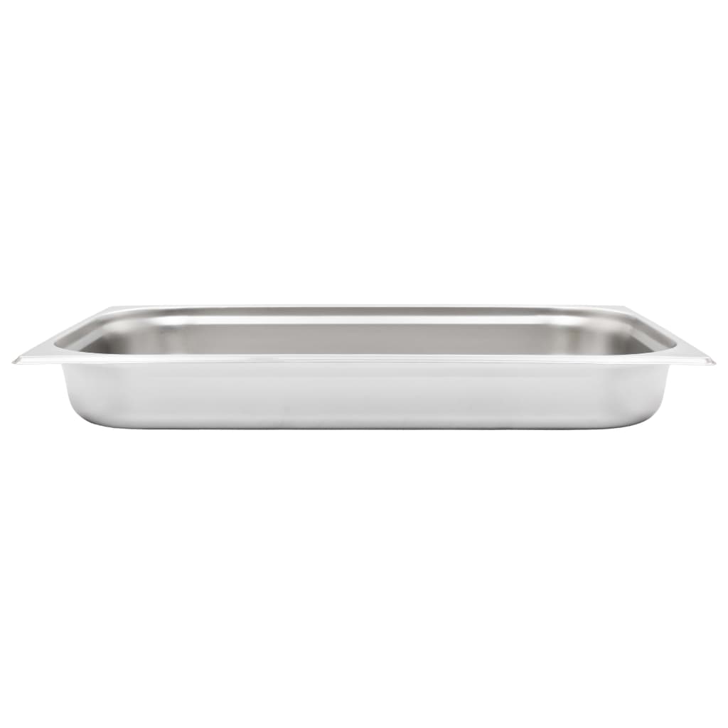 Contenitori Gastronorm 4 pz GN 1/1 65 mm in Acciaio Inox 50880