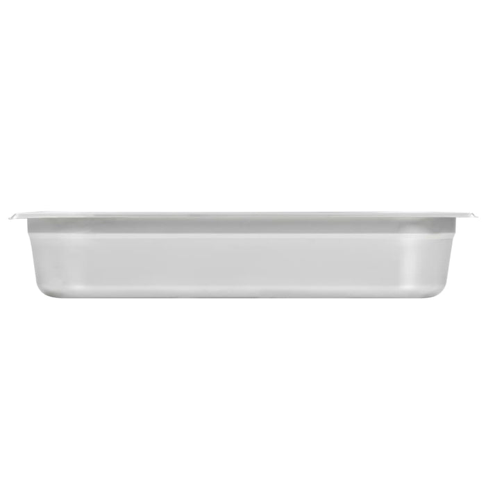 Contenitori Gastronorm 4 pz GN 1/1 100 mm in Acciaio Inox 50881