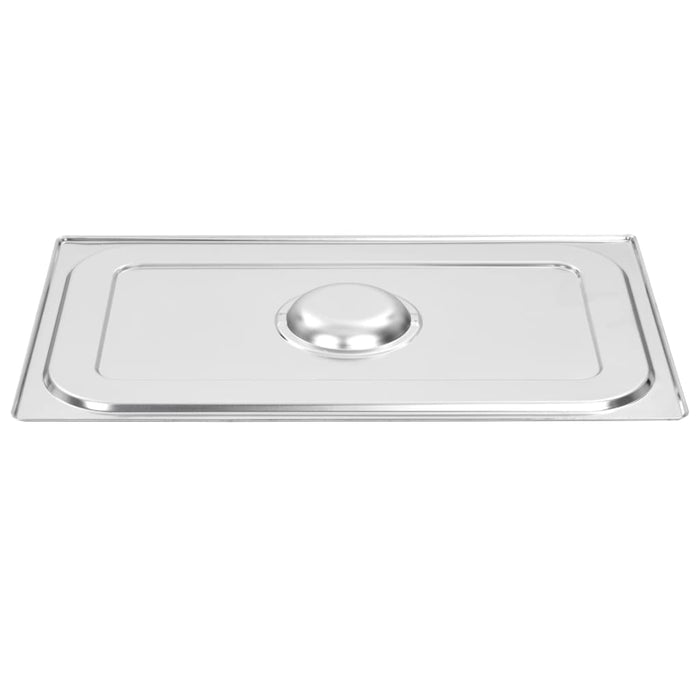 Coperchi per Contenitori Alimentari GN 1/1 2 pz in Acciaio Inox 50884