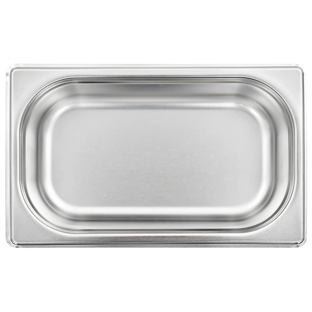 Contenitori Gastronorm 8 pz GN 1/4 65 mm in Acciaio Inox cod mxl 78228