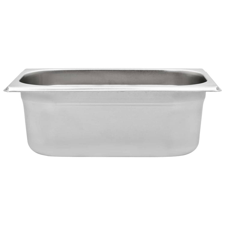 Contenitori Gastronorm 8 pz GN 1/4 100 mm in Acciaio Inox cod mxl 55534