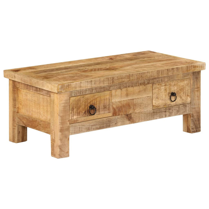 Tavolino da Caffè 90x45x35 cm in Legno Massello di Mango cod mxl 29733