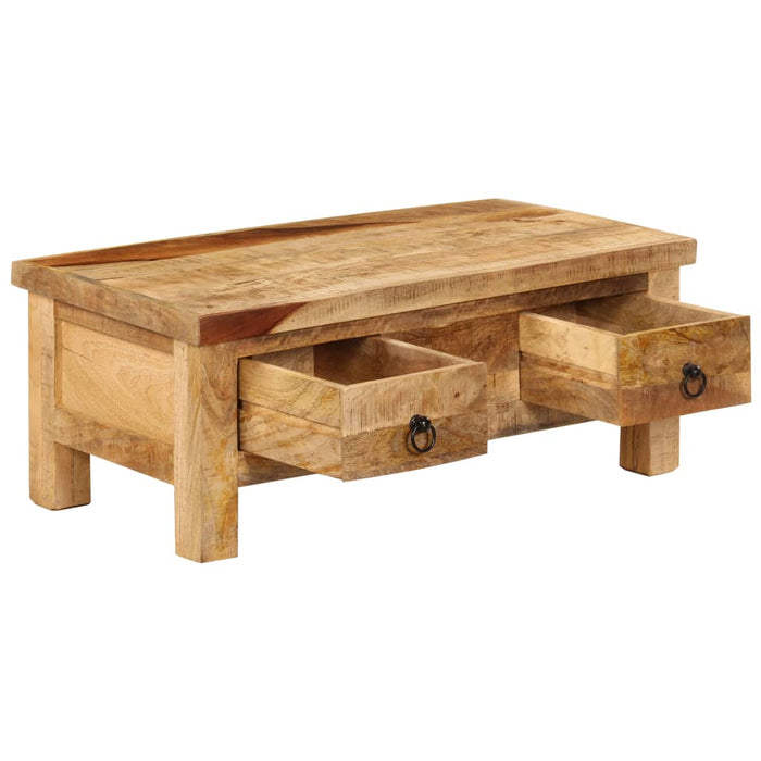 Tavolino da Caffè 90x45x35 cm in Legno Massello di Mango cod mxl 29733