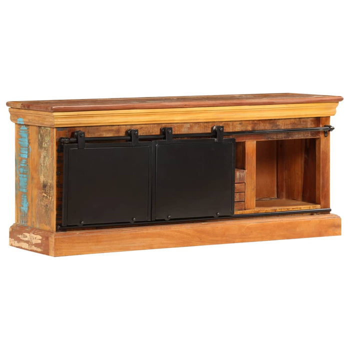 Mobile Porta TV 110x30x45 cm in Legno Massello di Recupero cod mxl 30525