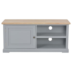 Mobile Porta TV Grigio 90x30x40 cm in Legno 249880