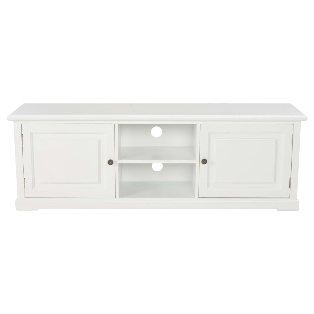 Mobile TV Bianco 120x30x40 cm in Legno 249883