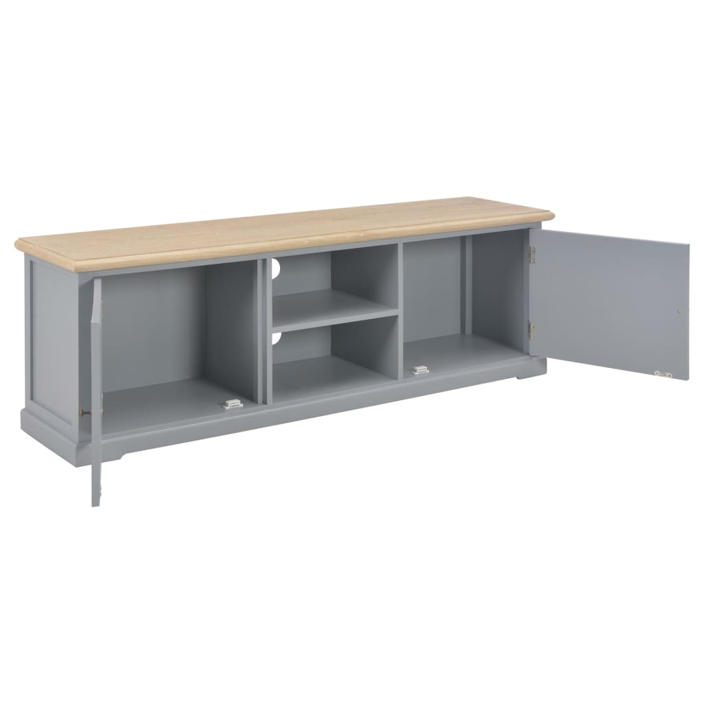 Mobile Porta TV Grigio 120x30x40 cm in Legno cod mxl 25116