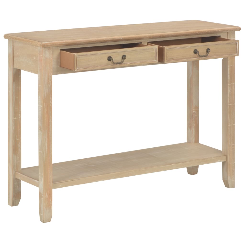 Tavolo Consolle 110x35x80 cm in Legno 249904