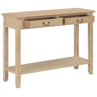 Tavolo Consolle 110x35x80 cm in Legno 249904