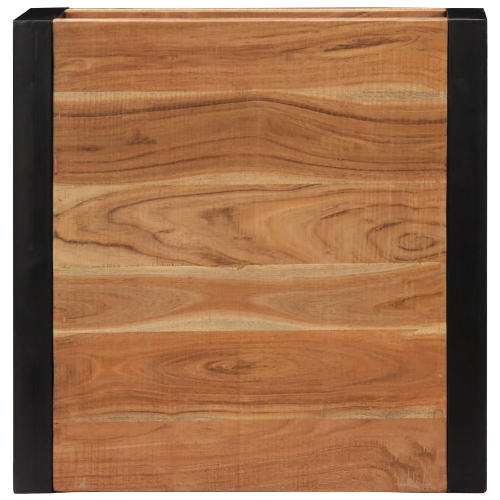 Tavolino da Caffè 60x60x40 cm in Legno Massello di Acacia cod mxl 56217