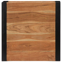 Tavolino da Caffè 60x60x40 cm in Legno Massello di Acacia cod mxl 56217