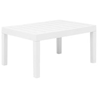 Set Salotto da Giardino 3 pz in Plastica Bianco cod mxl 59446