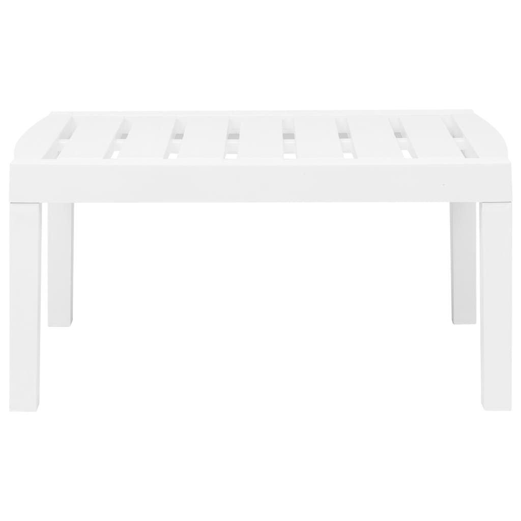 Set Salotto da Giardino 3 pz in Plastica Bianco cod mxl 59446