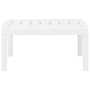 Set Salotto da Giardino 3 pz in Plastica Bianco cod mxl 59446