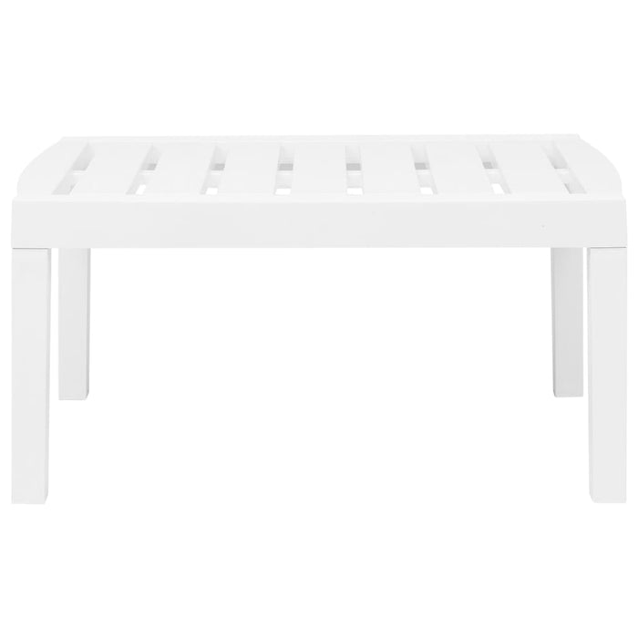 Set Salotto da Giardino 3 pz in Plastica Bianco cod mxl 59446