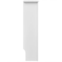 Copritermosifoni 2 pz in MDF 112 cm Bianco 276003