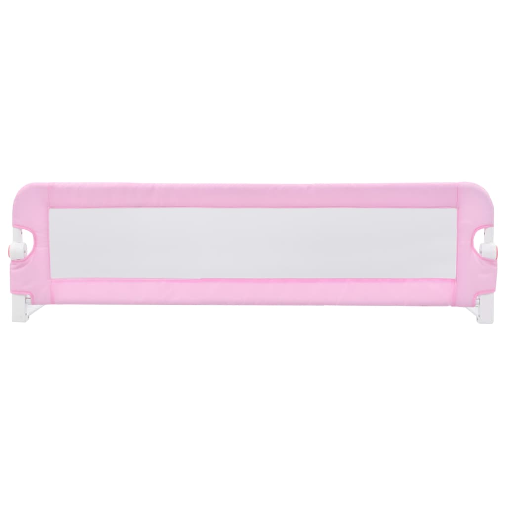 Sponde Letto di Sicurezza Bambini Rosa 120x42cm in Poliesterecod mxl 127003