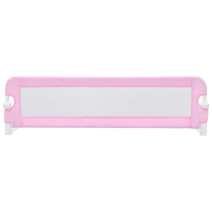 Sponde Letto di Sicurezza Bambini Rosa 120x42cm in Poliesterecod mxl 127003