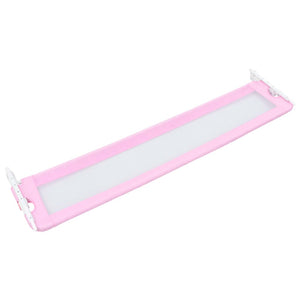 Sponde Letto di Sicurezza per Bambini Rosa 180x42cm Poliestere 10171