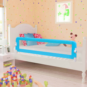 Sponde Letto di Sicurezza per Bambini Blu 120x42cm Poliesterecod mxl 130934