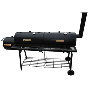 Barbecue con Affumicatore Nevada XL Nero cod mxl 7983